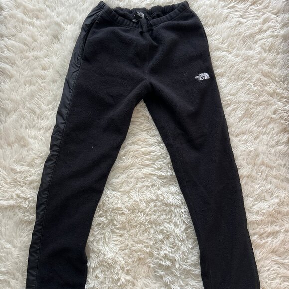 Black fleece north face pants - Picture 1 of 3